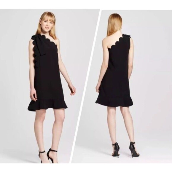 NWT Victoria Beckham scallop one shoulder - Picture 1 of 1